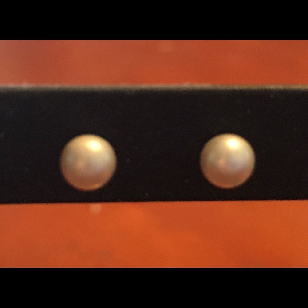 Faux Pearl Studs